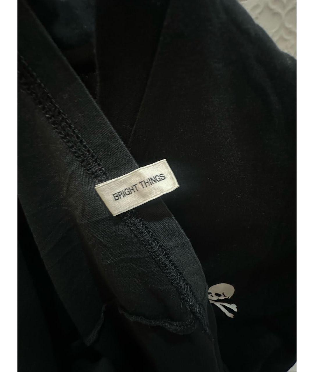 MASTERMIND JAPAN Черная хлопковая футболка, фото 4
