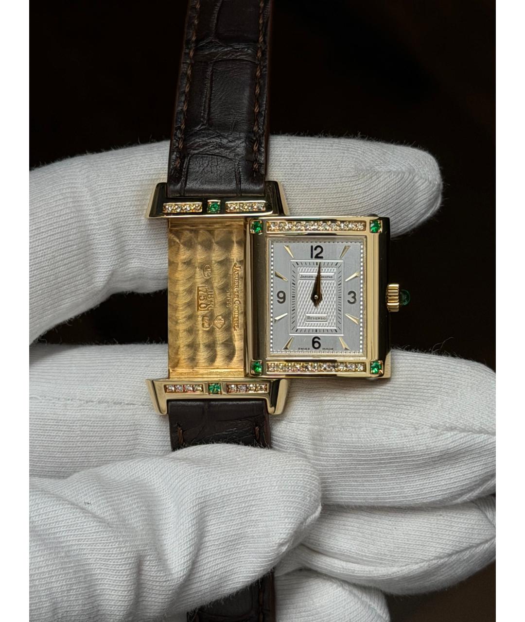 Jaeger LeCoultre Золотые часы из желтого золота, фото 3