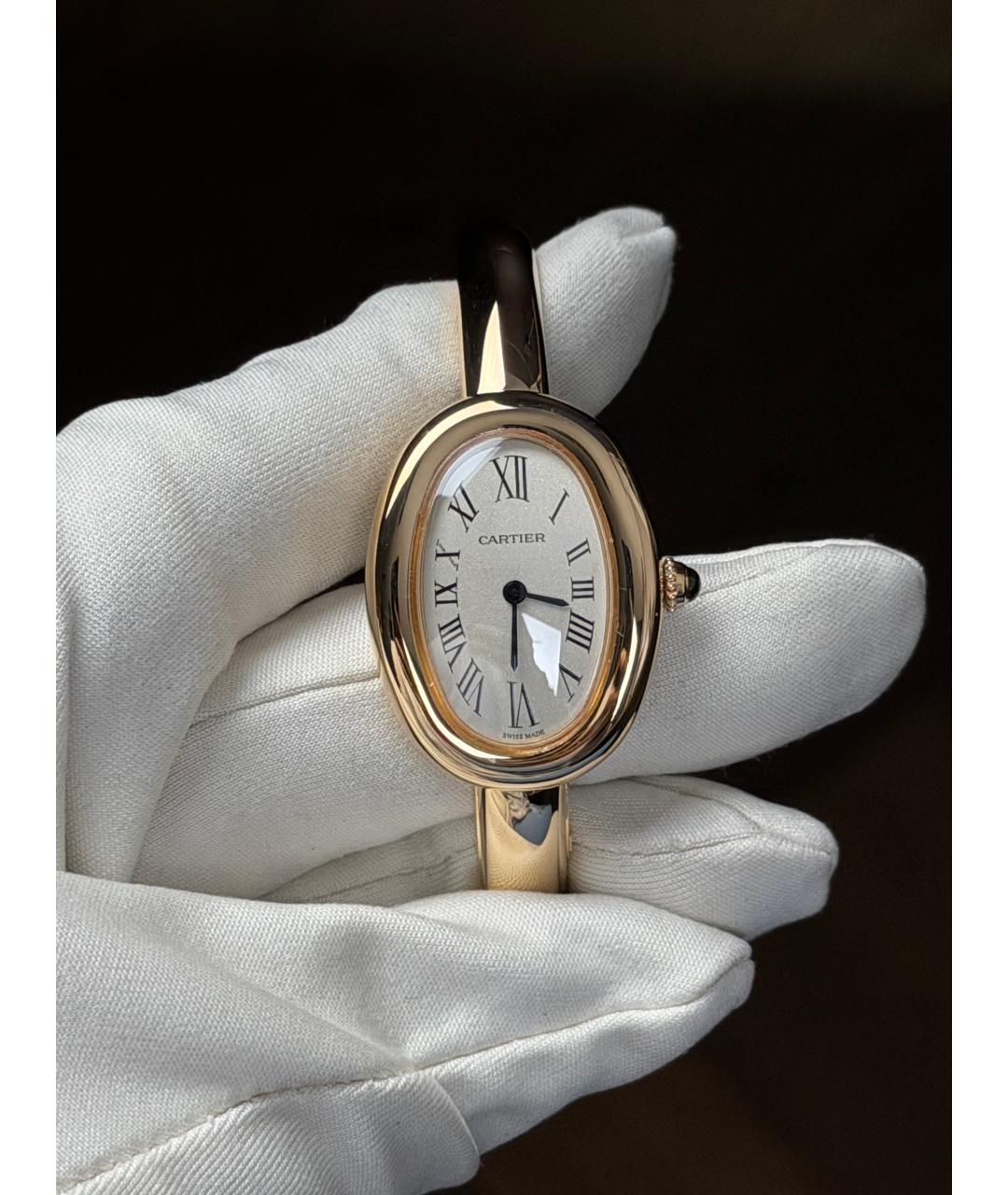CARTIER Золотые часы из желтого золота, фото 2