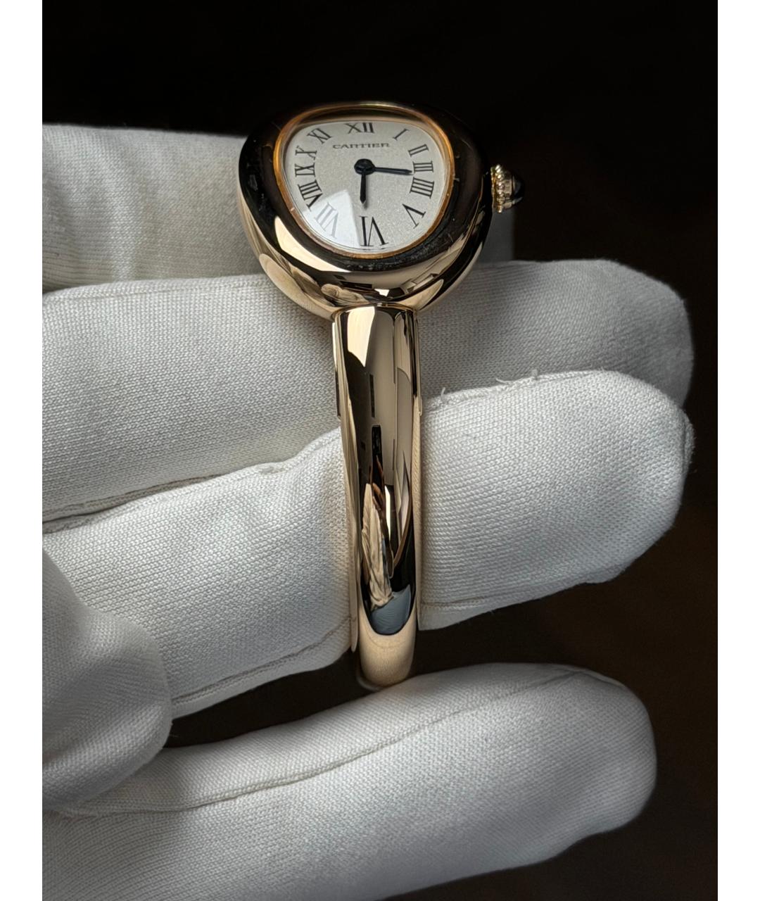 CARTIER Золотые часы из желтого золота, фото 6