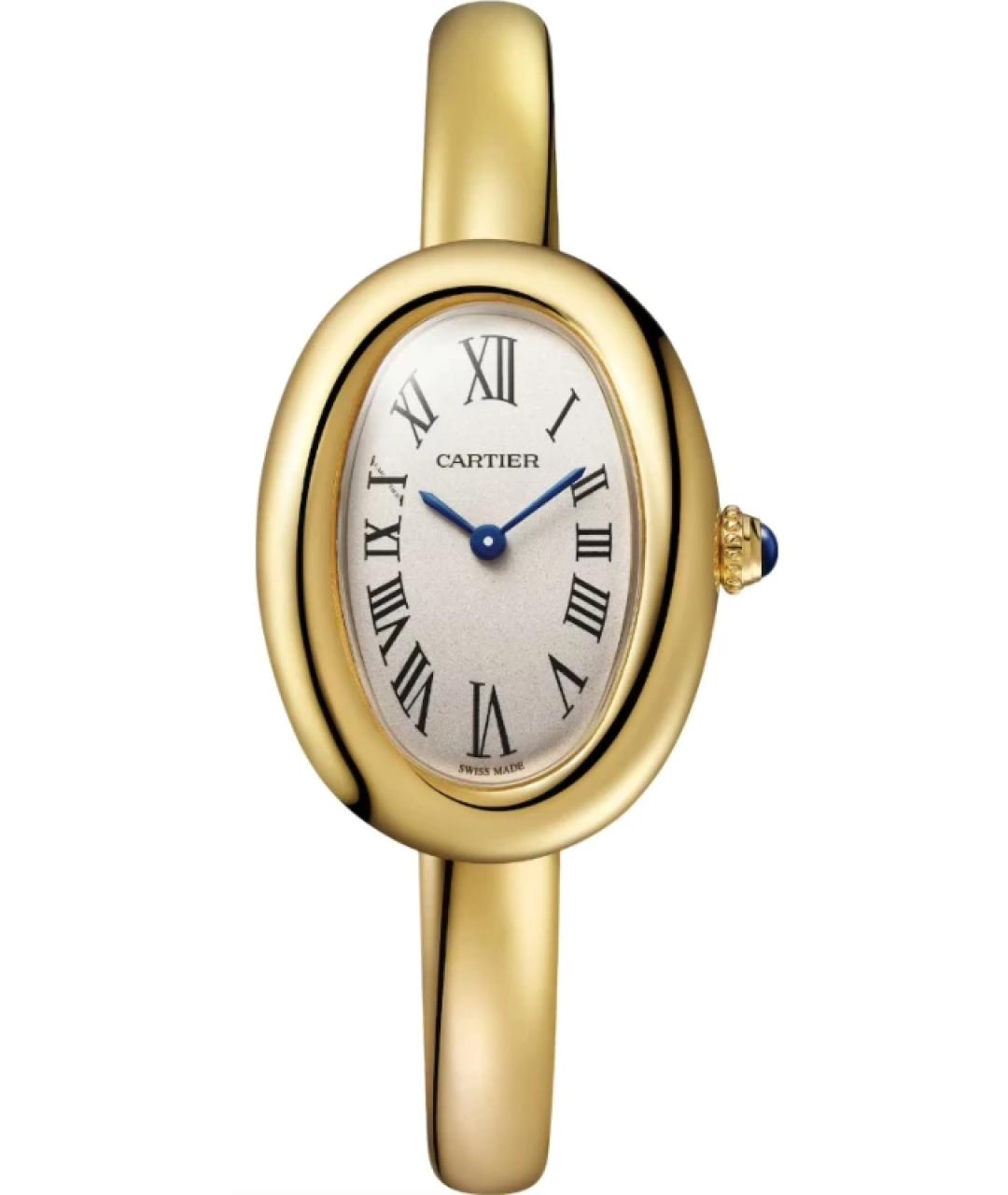 CARTIER Золотые часы из желтого золота, фото 1