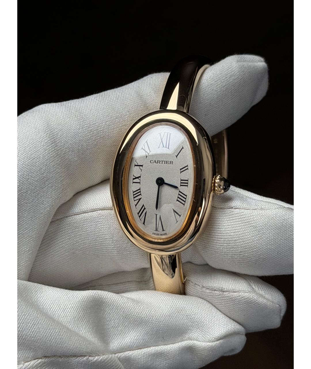 CARTIER Золотые часы из желтого золота, фото 3