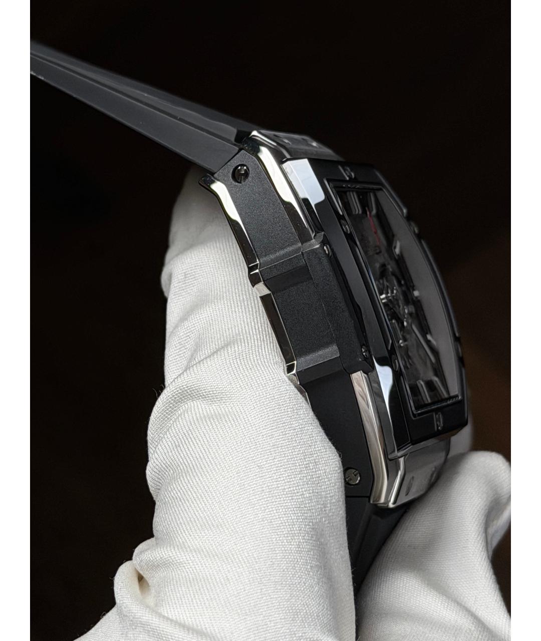 HUBLOT Черные керамические часы, фото 6