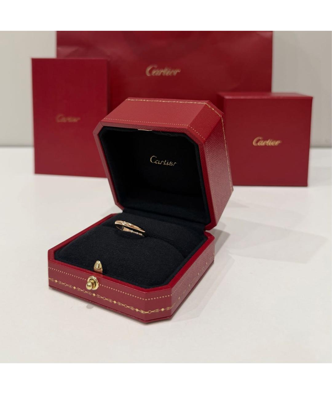 CARTIER Золотое кольцо из розового золота, фото 3