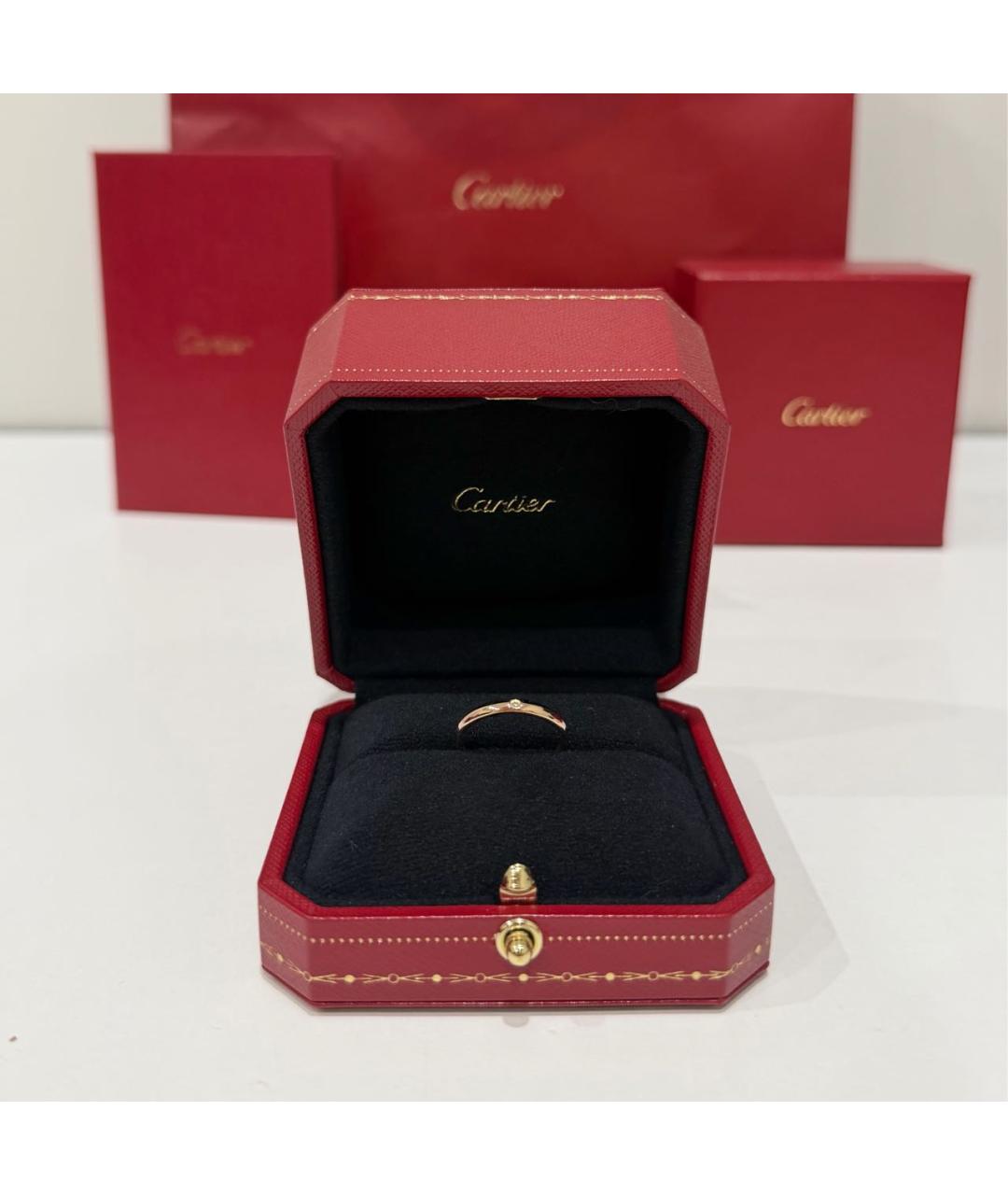CARTIER Золотое кольцо из розового золота, фото 5