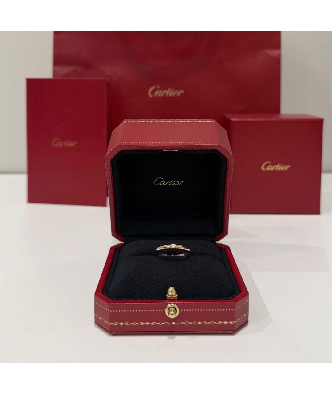 CARTIER Золотое кольцо из розового золота, фото 2