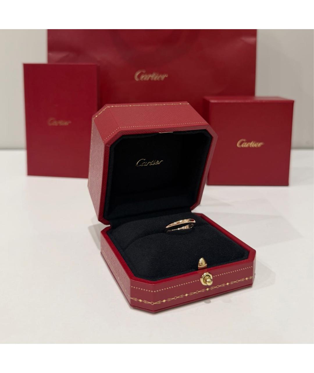 CARTIER Золотое кольцо из розового золота, фото 4