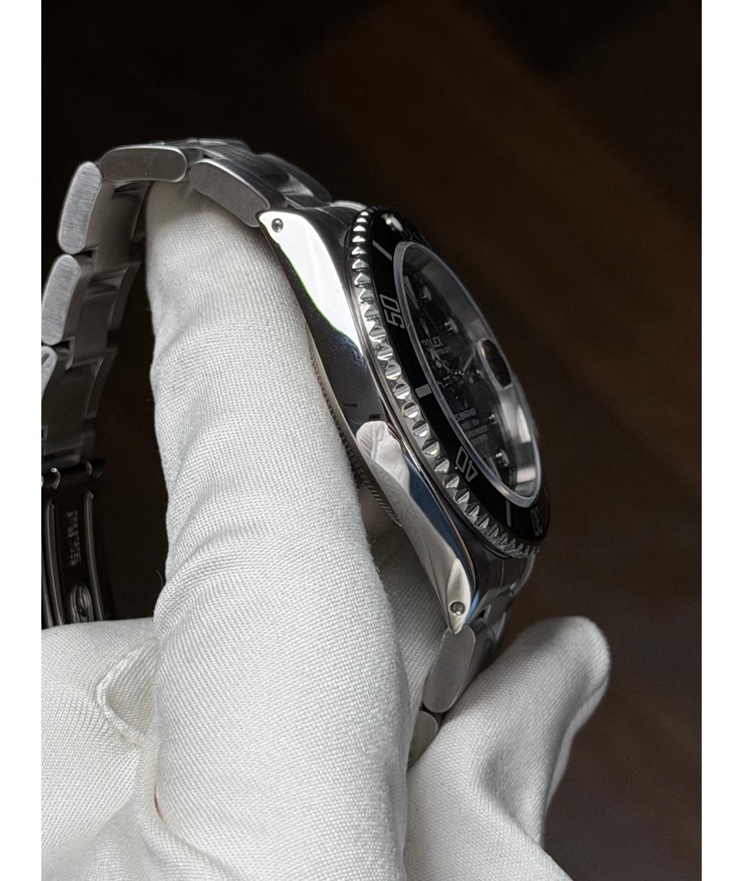 ROLEX Черные часы, фото 5