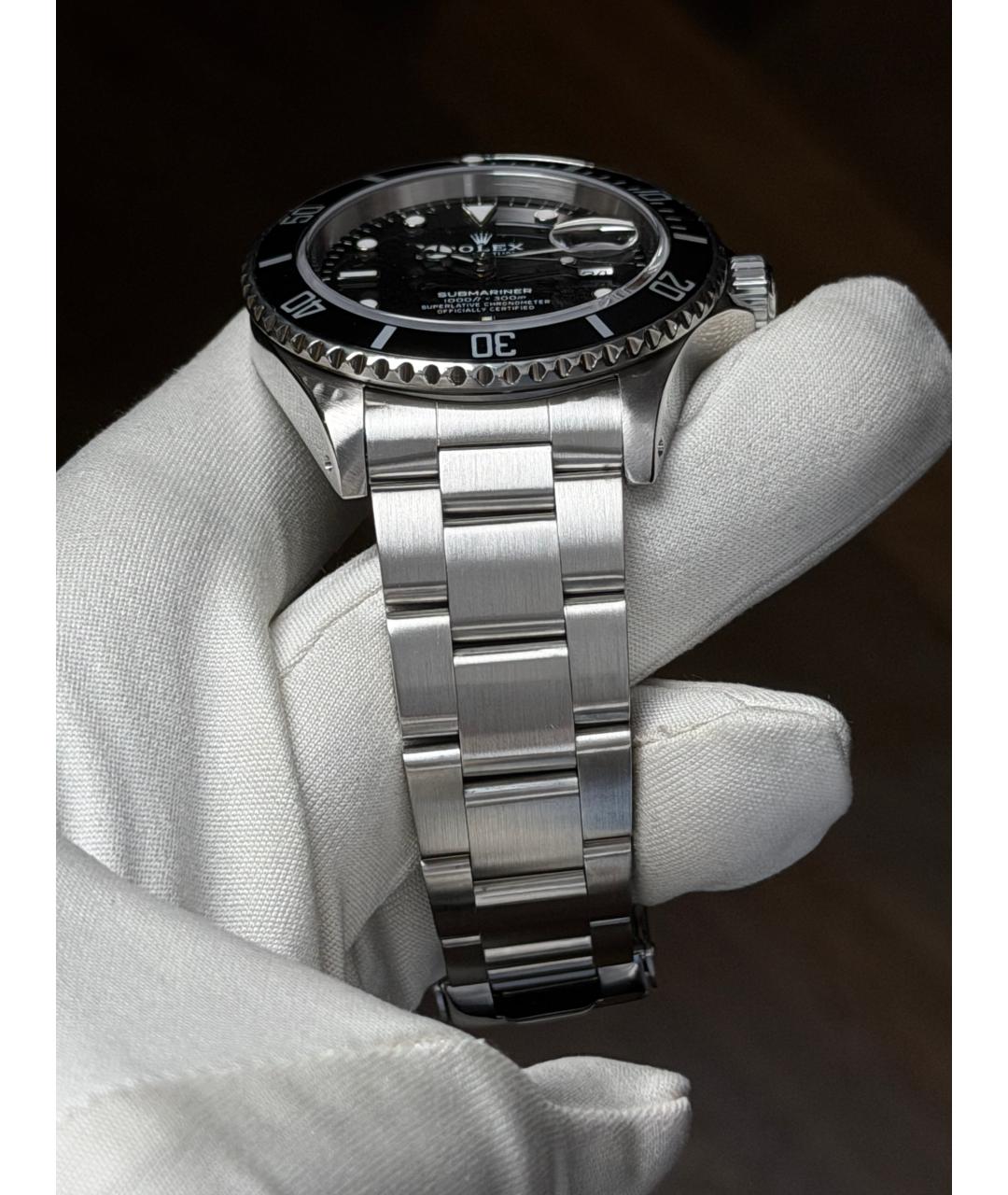 ROLEX Черные часы, фото 6