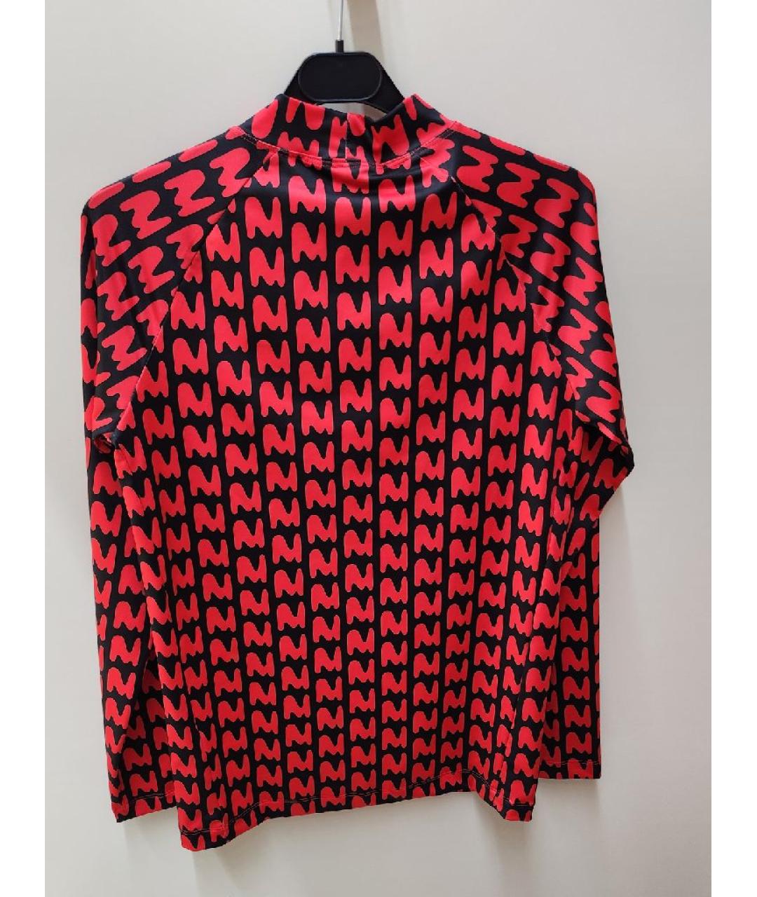 MSGM Красная полиэстеровая водолазка, фото 2