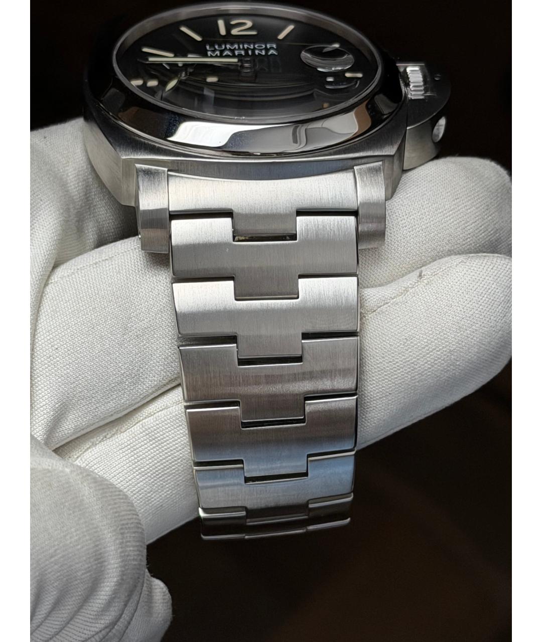 PANERAI Черные стальные часы, фото 6