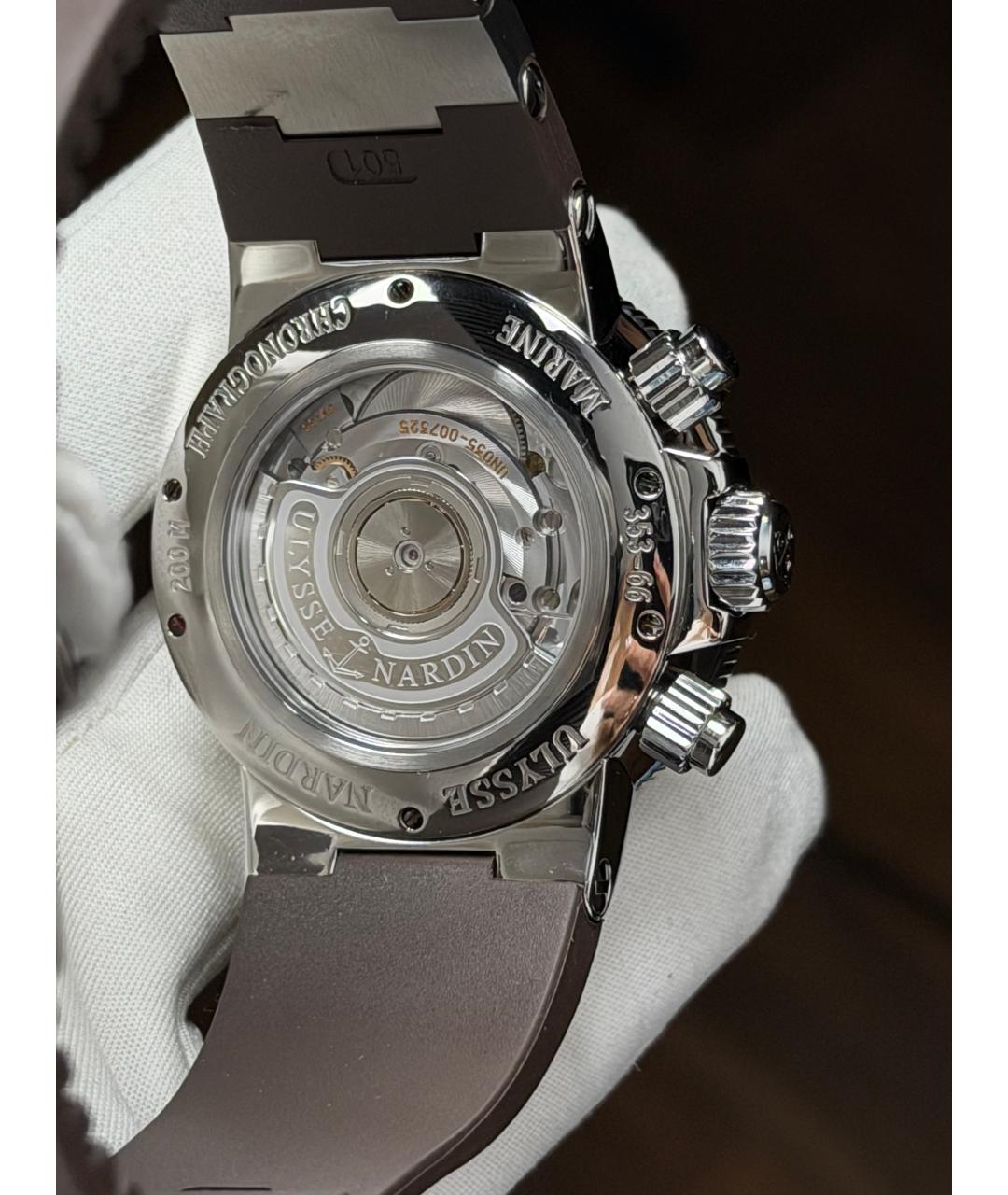 Ulysse Nardin Коричневые часы, фото 9