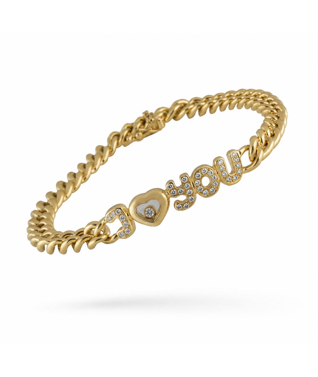 CHOPARD Желтый браслет из желтого золота, фото 8