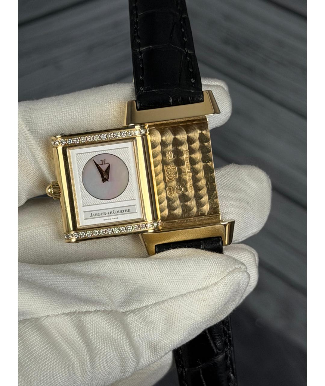 Jaeger LeCoultre Часы из желтого золота, фото 3