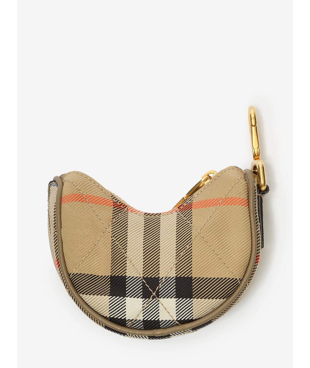 BURBERRY Бежевый брелок, фото 3