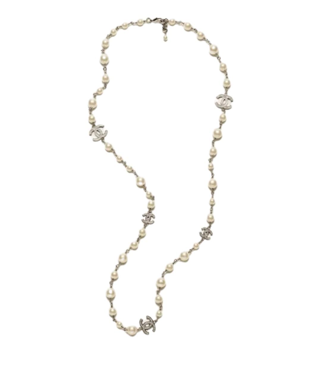 CHANEL Бежевое колье, фото 1