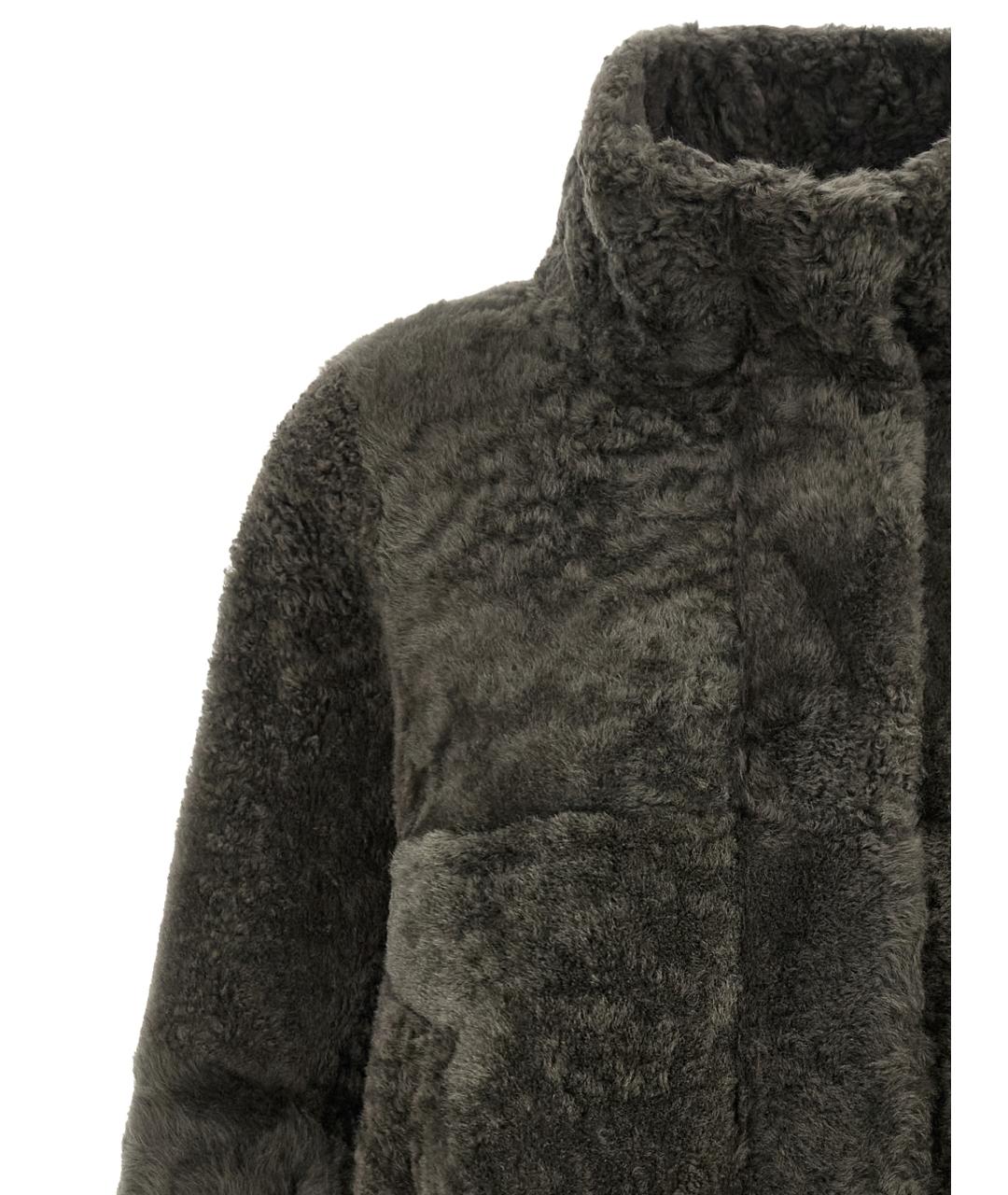 BRUNELLO CUCINELLI Мульти кожаная шуба, фото 3