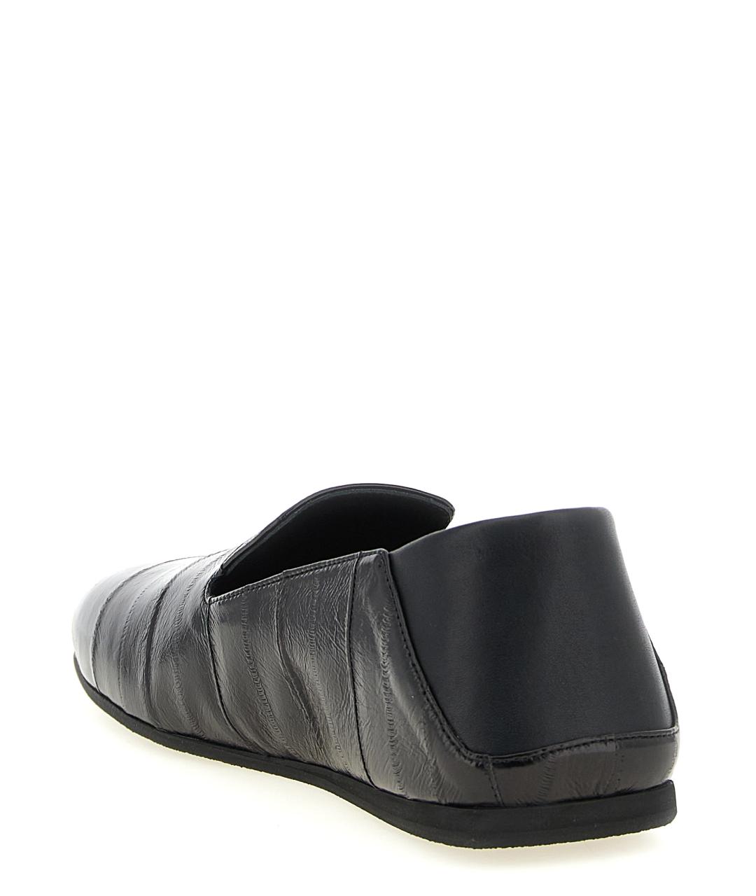 GIUSEPPE ZANOTTI DESIGN Черные кожаные лоферы, фото 3