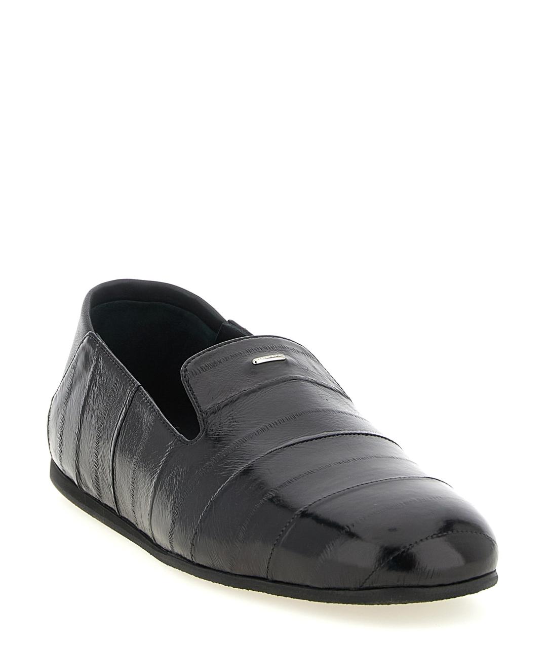 GIUSEPPE ZANOTTI DESIGN Черные кожаные лоферы, фото 2