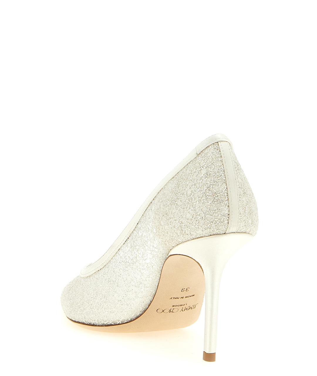 JIMMY CHOO Белые туфли, фото 3