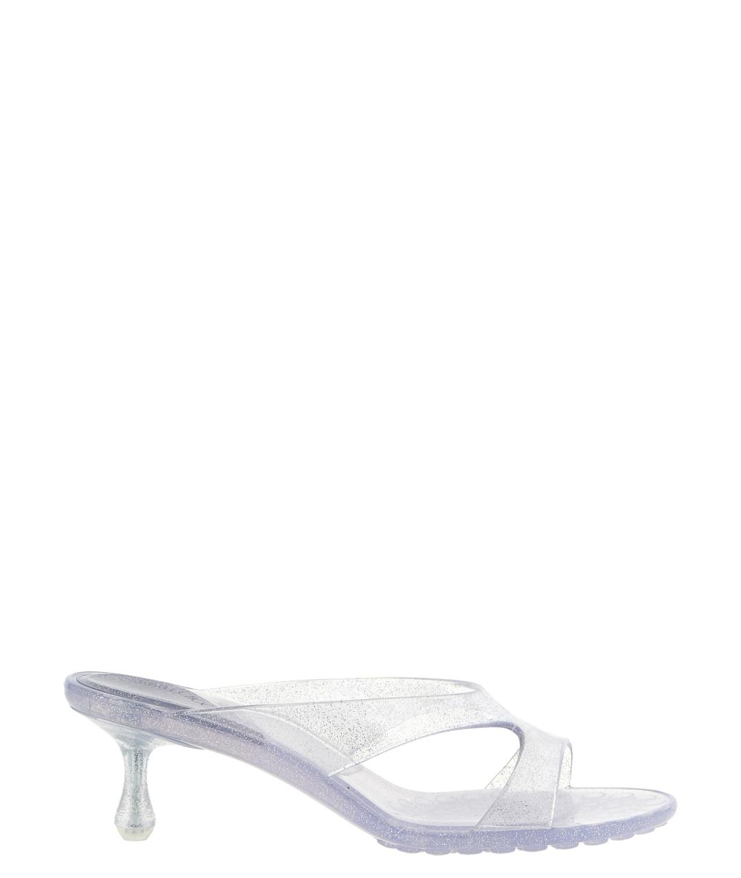JIMMY CHOO Прозрачные резиновые мюли, фото 1