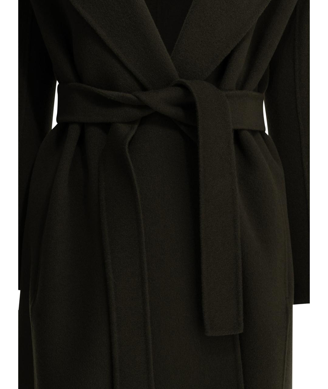 'S MAX MARA Зеленое шерстяное пальто, фото 3