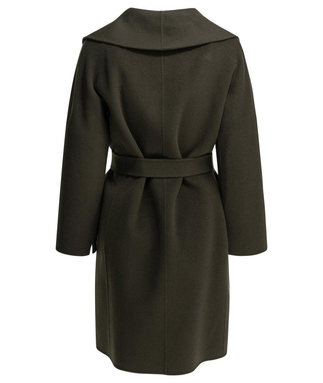 'S MAX MARA Зеленое шерстяное пальто, фото 2