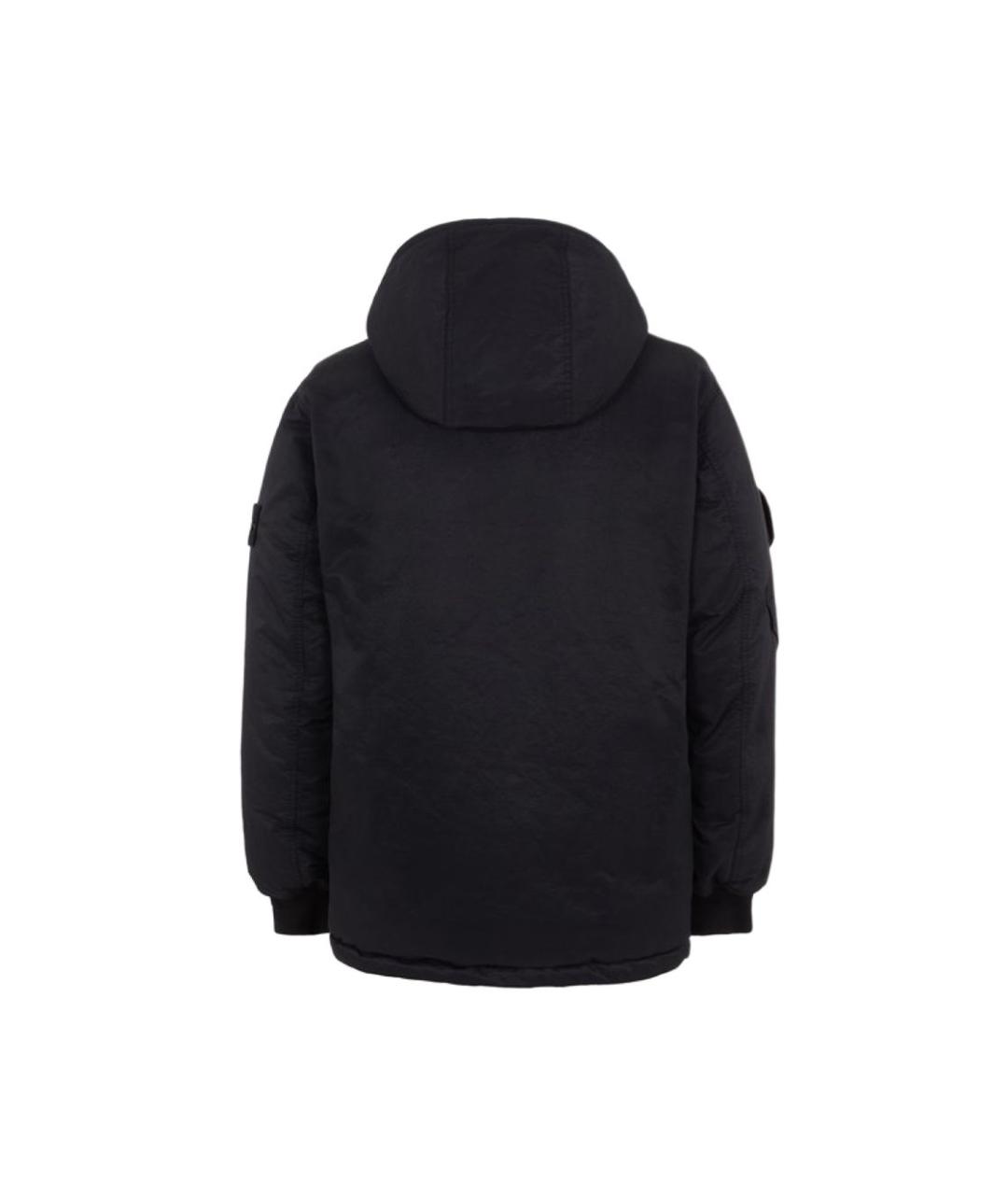 STONE ISLAND Черная куртка, фото 2