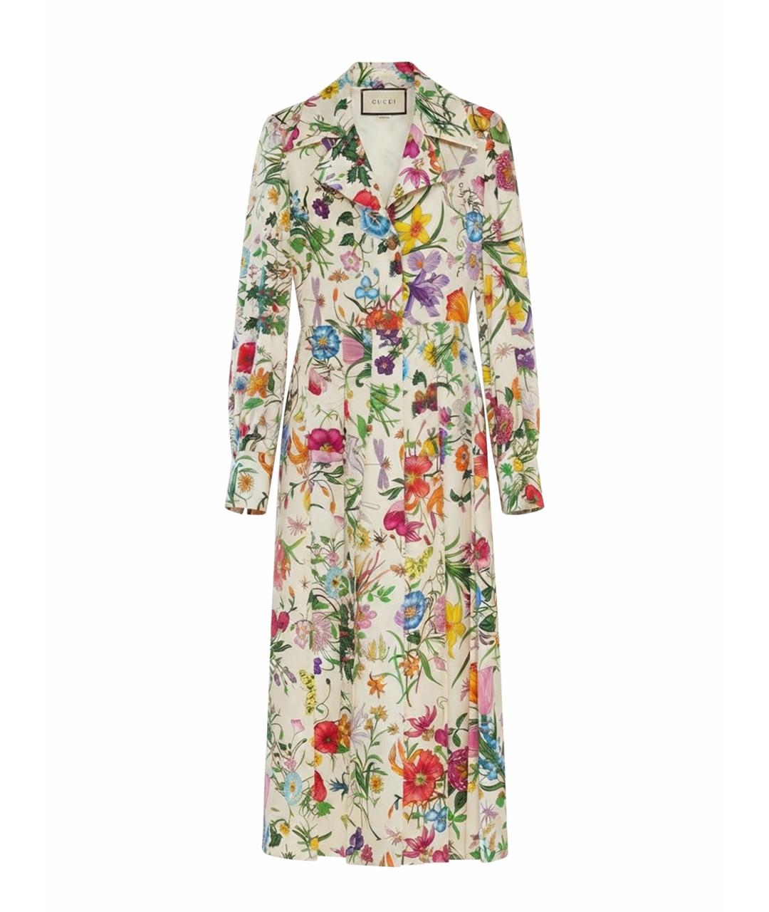 GUCCI Мульти платье, фото 1