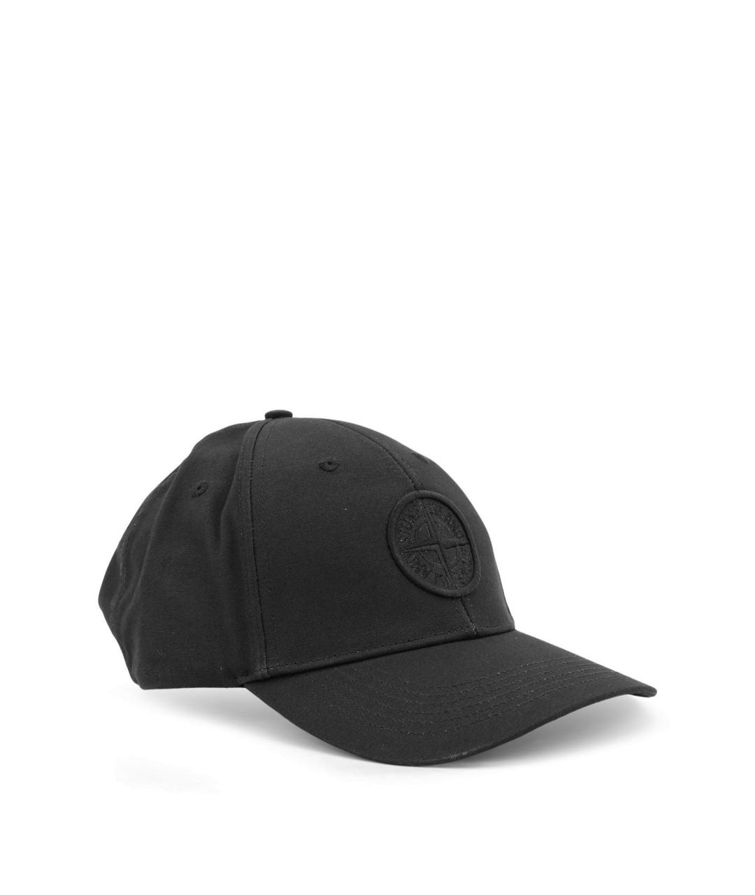 STONE ISLAND Черная кепка/бейсболка, фото 2