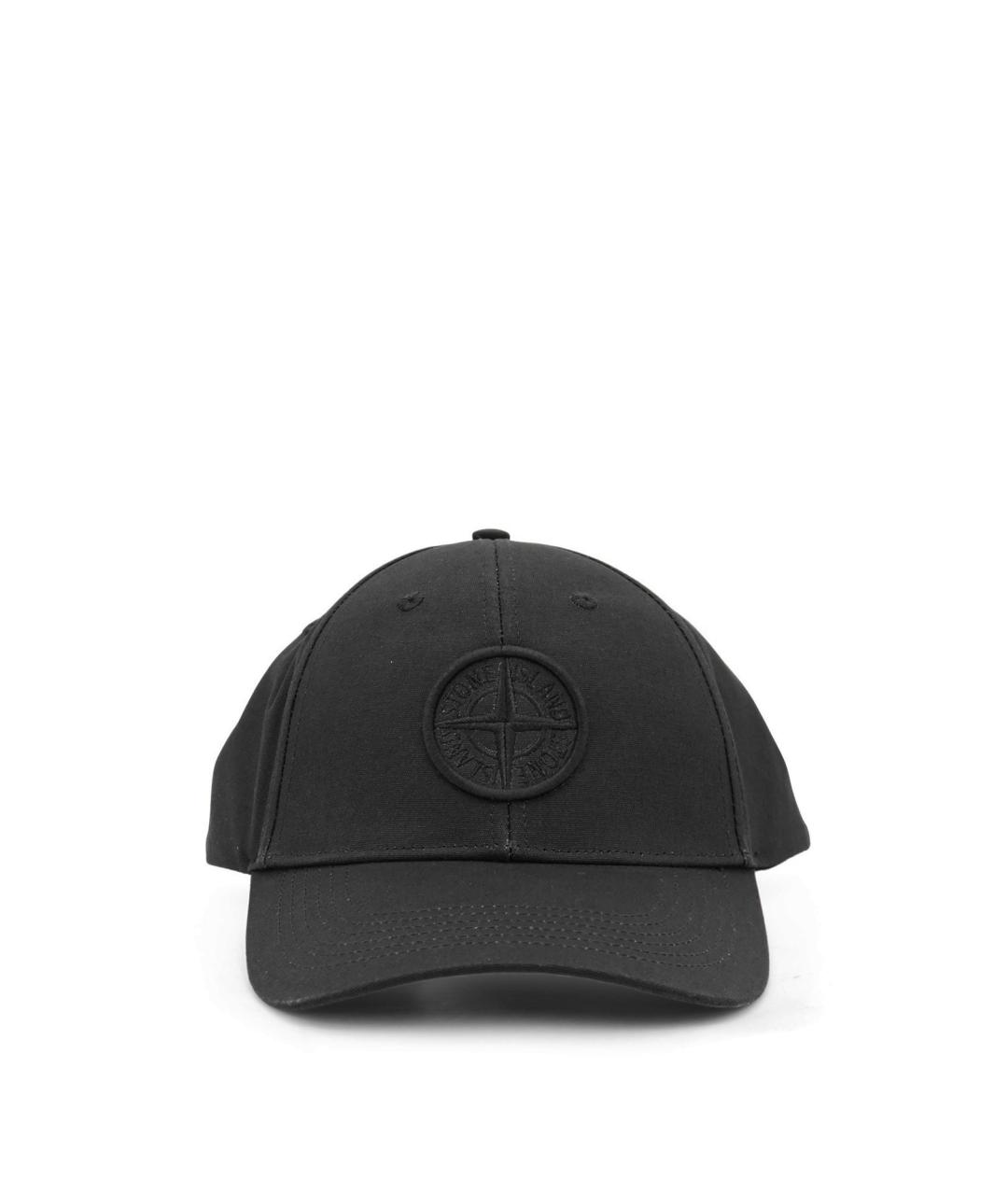 STONE ISLAND Черная кепка/бейсболка, фото 1
