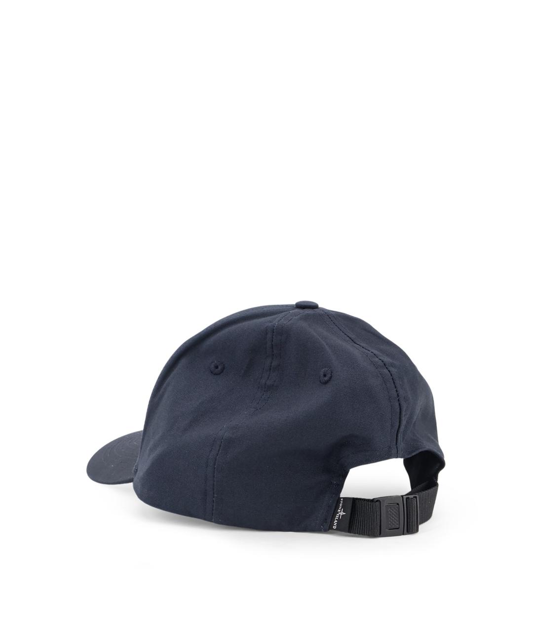 STONE ISLAND Синяя хлопковая кепка/бейсболка, фото 3