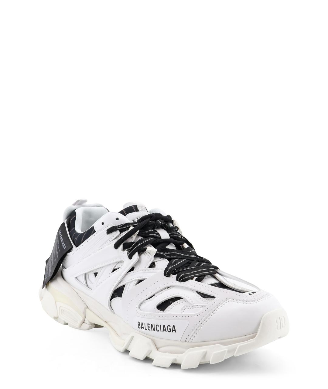 BALENCIAGA Белые низкие кроссовки / кеды, фото 2