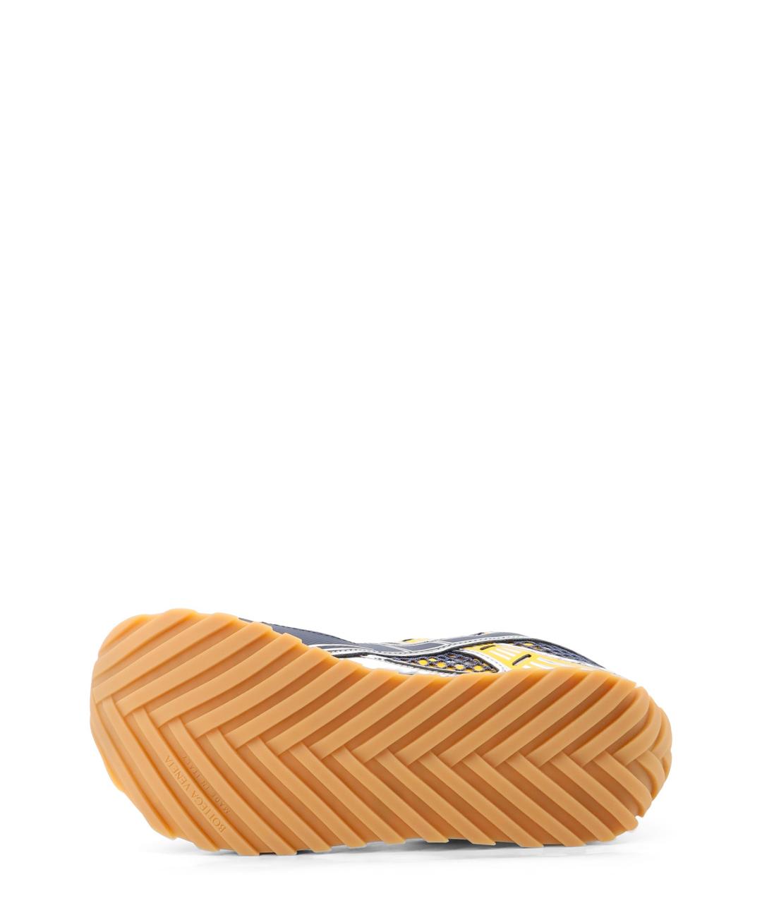 BOTTEGA VENETA Мульти синтетические низкие кроссовки / кеды, фото 4