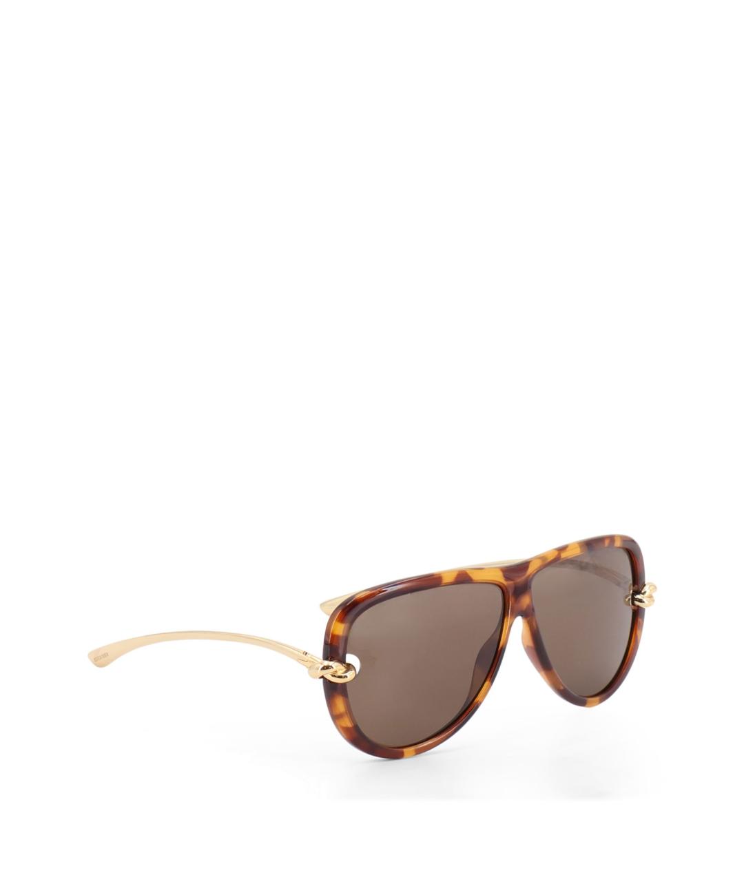 BOTTEGA VENETA Металлические солнцезащитные очки, фото 2