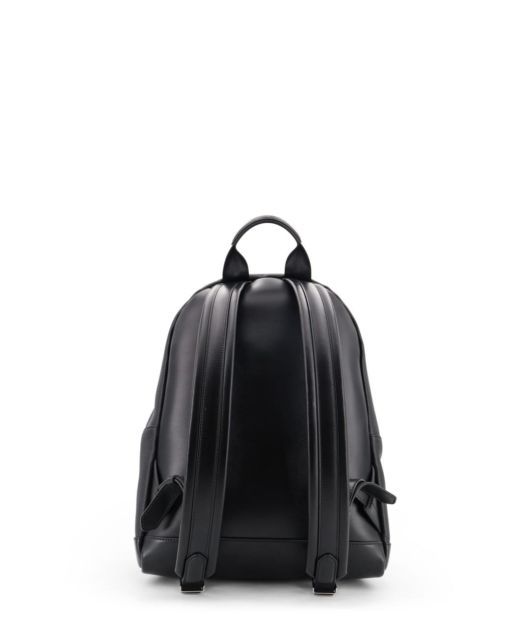 TOM FORD Черный кожаный рюкзак, фото 3