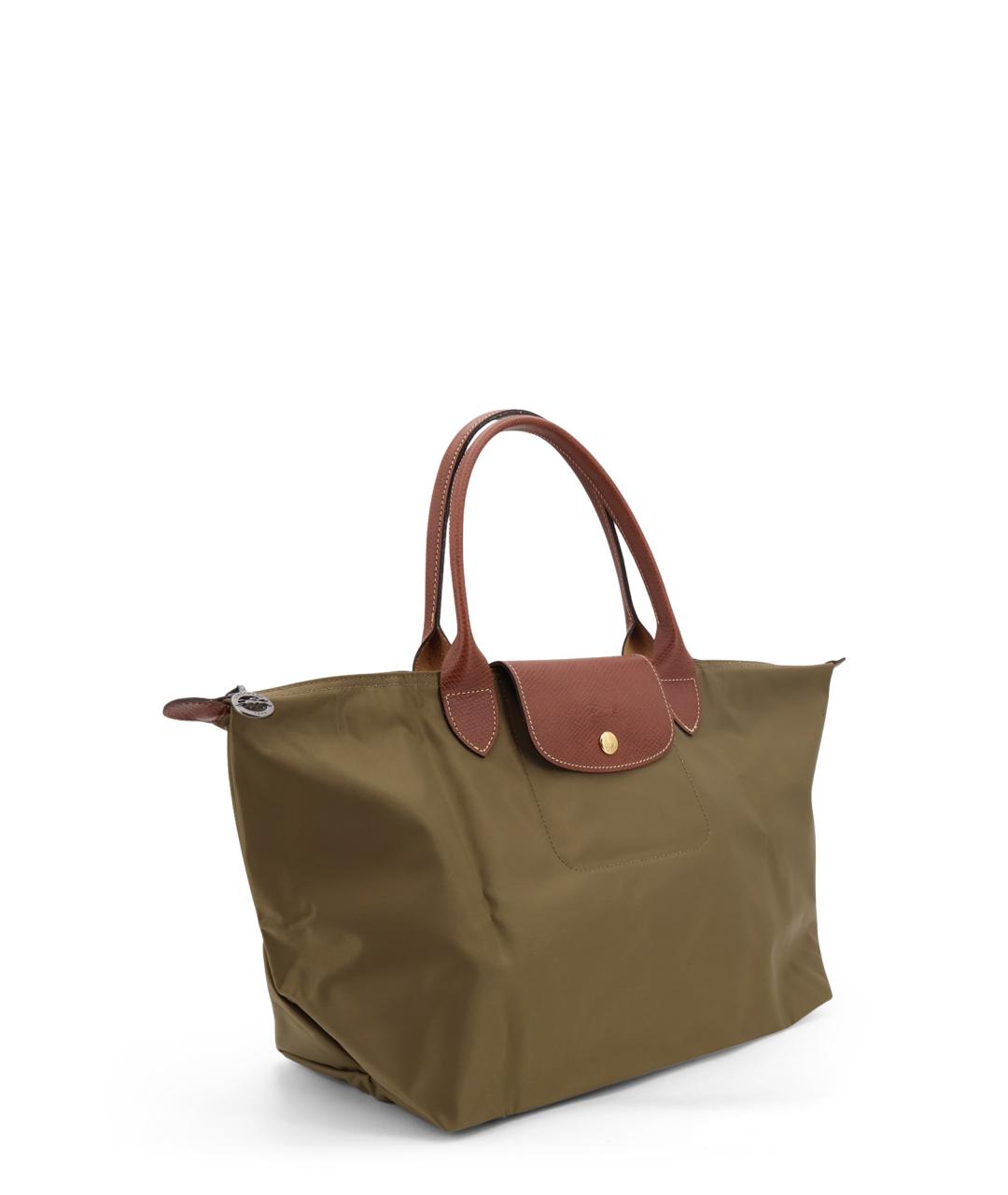 LONGCHAMP Хаки сумка тоут, фото 3