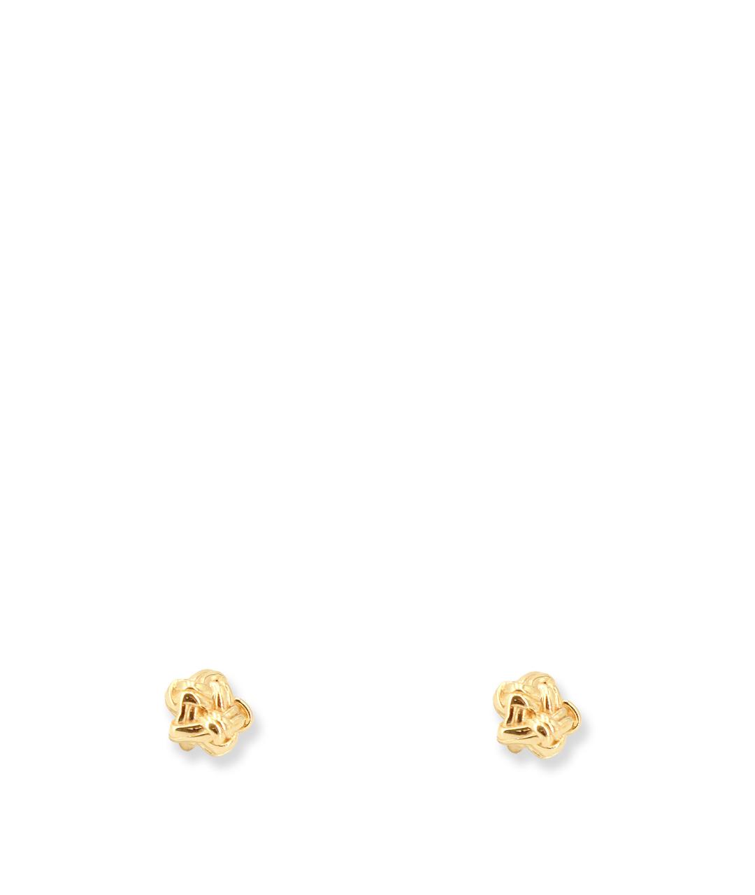 BOTTEGA VENETA Желтые серьги, фото 3