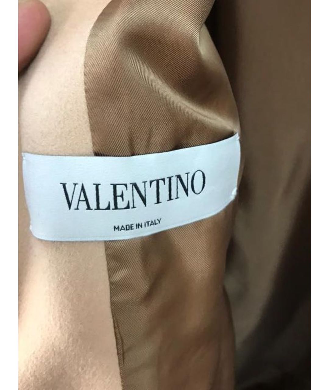 VALENTINO Бежевое пальто, фото 4