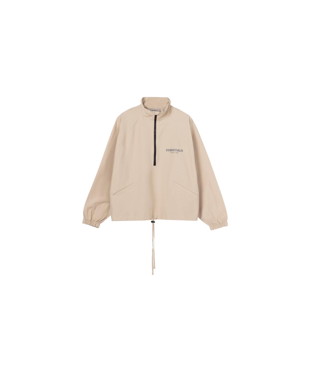 FEAR OF GOD ESSENTIALS Бежевая куртка, фото 6
