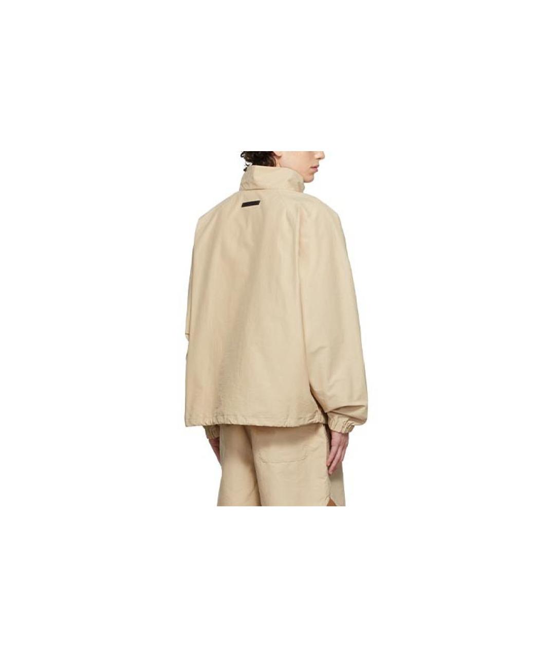 FEAR OF GOD ESSENTIALS Бежевая куртка, фото 4