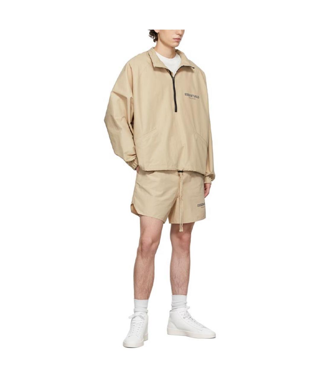 FEAR OF GOD ESSENTIALS Бежевая куртка, фото 5