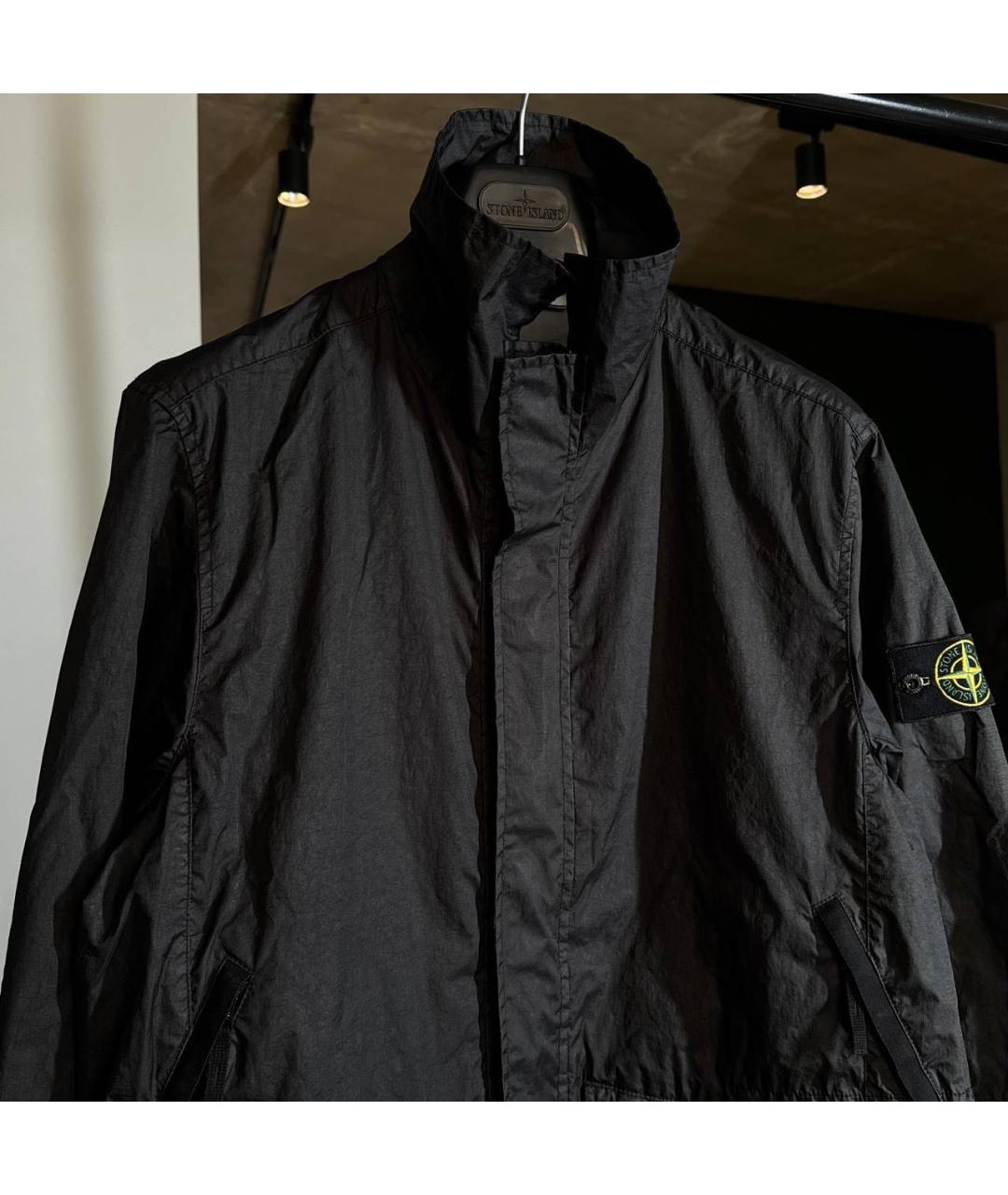 STONE ISLAND Черная куртка, фото 3