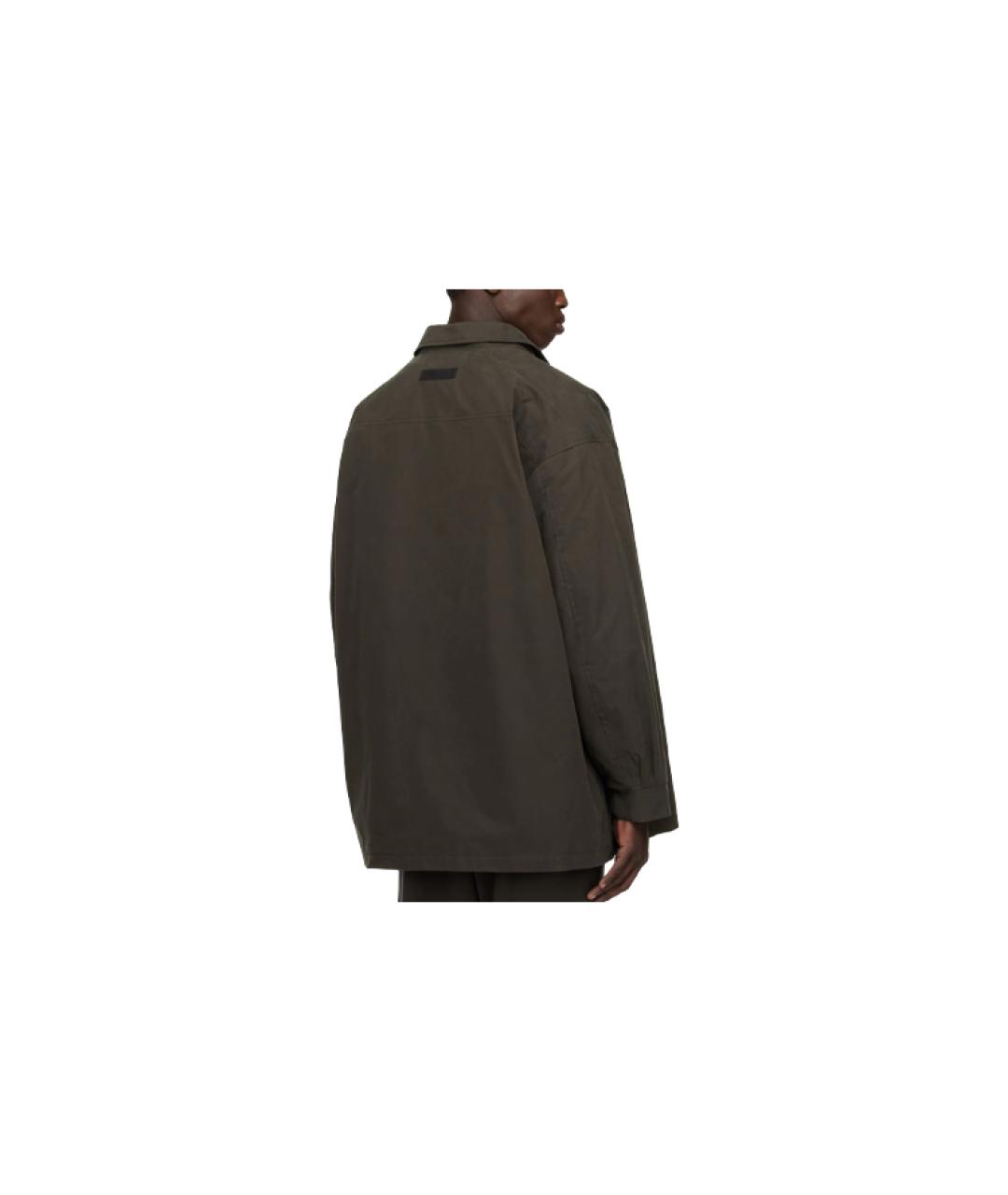 FEAR OF GOD ESSENTIALS Черная куртка, фото 2