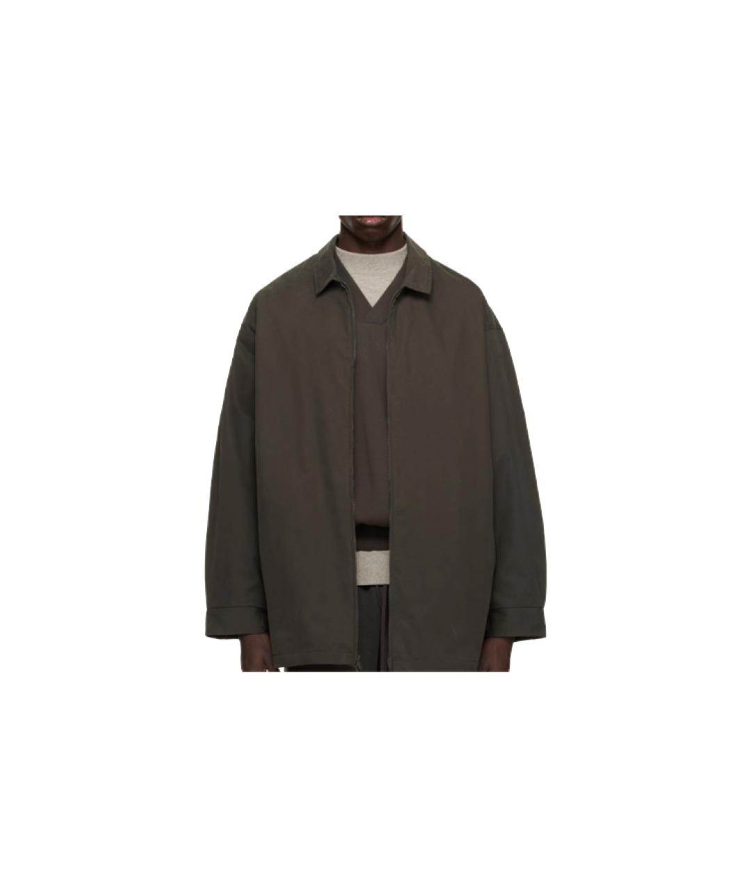 FEAR OF GOD ESSENTIALS Черная куртка, фото 5