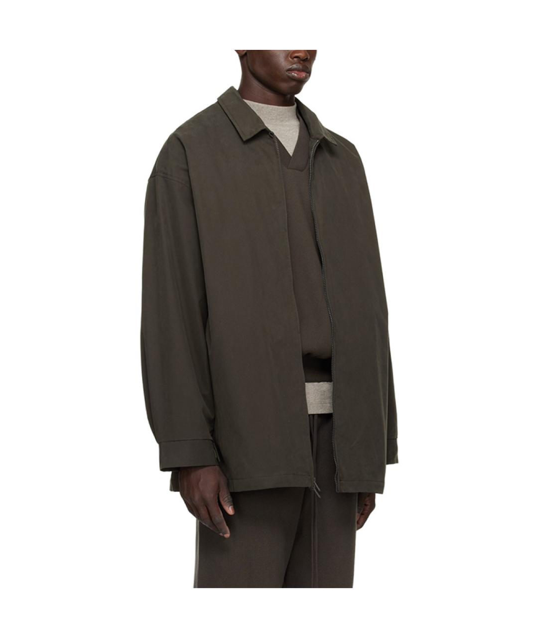 FEAR OF GOD ESSENTIALS Черная куртка, фото 4