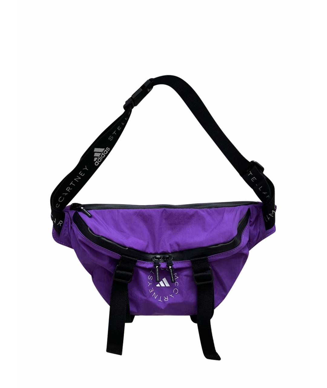 ADIDAS BY STELLA MCCARTNEY Фиолетовая поясная сумка, фото 1