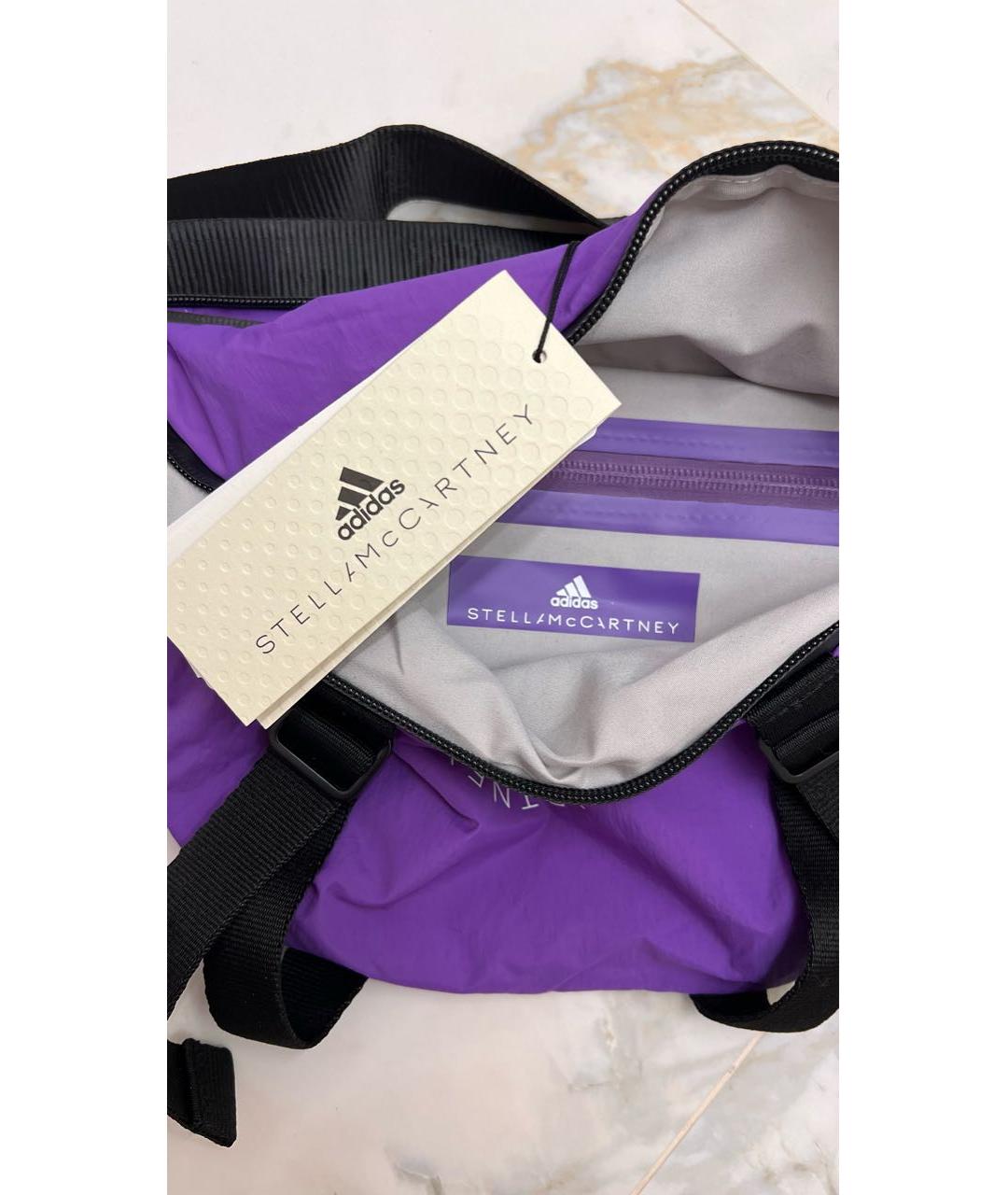 ADIDAS BY STELLA MCCARTNEY Фиолетовая поясная сумка, фото 3
