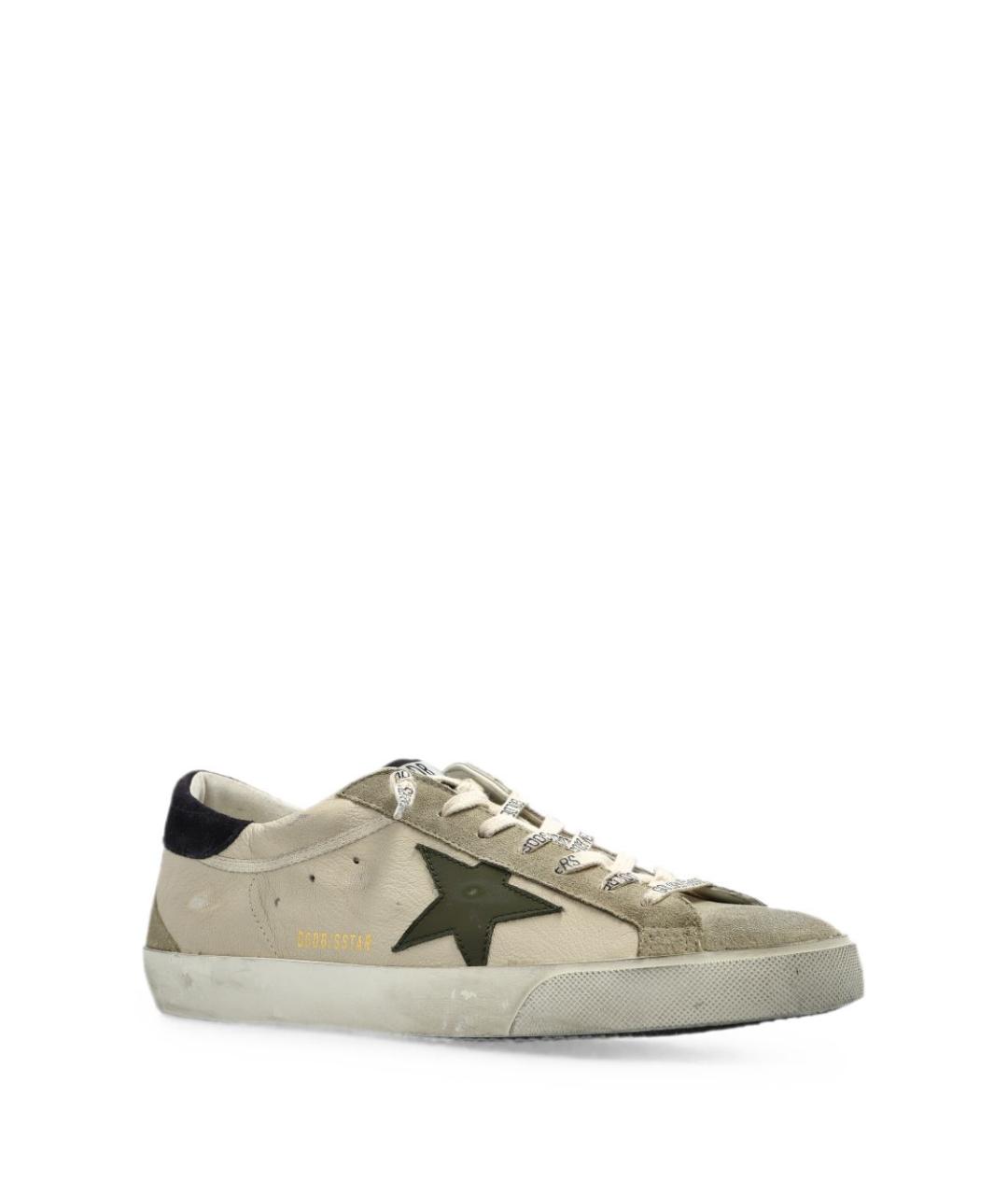 GOLDEN GOOSE Серые низкие кроссовки / кеды, фото 3