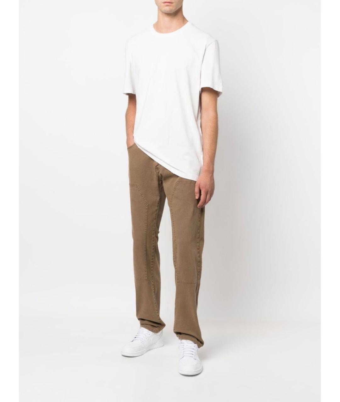 GOLDEN GOOSE Белая хлопковая футболка, фото 7